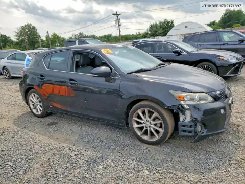 JTHKD5BH7D2171897 — 2013 Lexus CT, фото 4 с аукциона Copart, Задняя часть