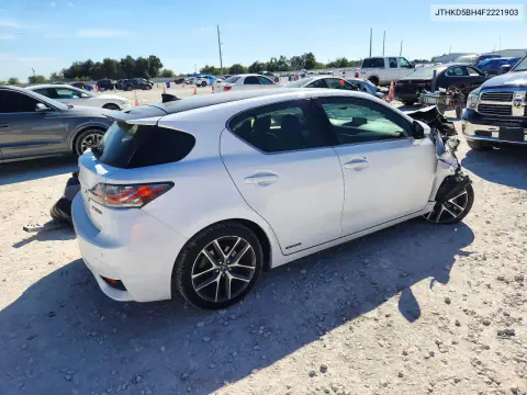 2015 Lexus Ct 200 VIN JTHKD5BH4F2221903 фото 3
