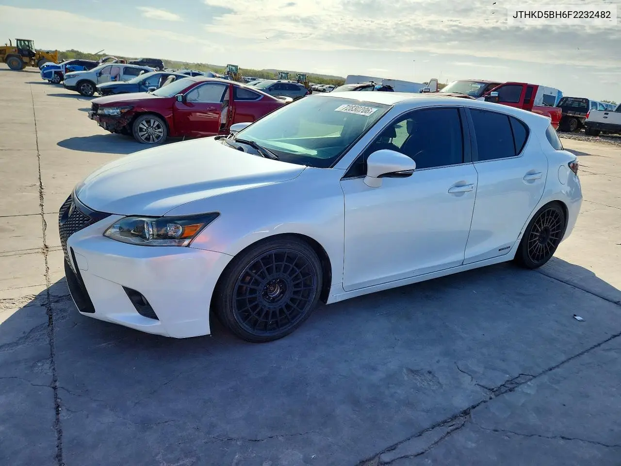 2015 Lexus Ct 200 VIN JTHKD5BH6F2232482 фото 1
