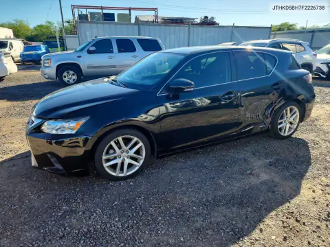 JTHKD5BH7F2226738 — 2015 Lexus CT, Сторона, фото до ремонта