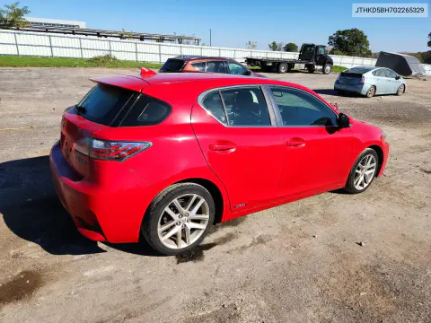2016 Lexus Ct 200 VIN JTHKD5BH7G2265329 фото 3