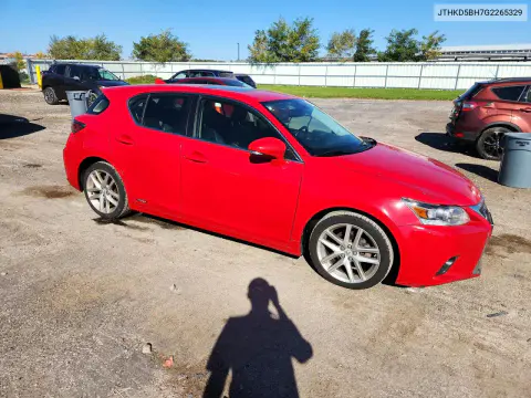 2016 Lexus Ct 200 VIN JTHKD5BH7G2265329 фото 4
