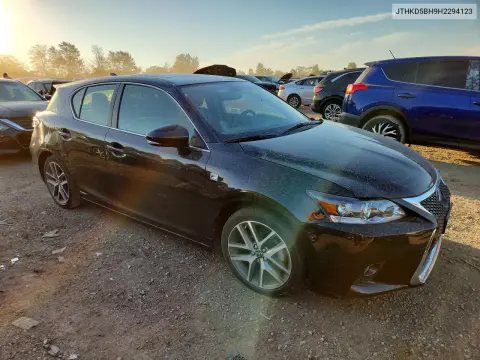 2017 Lexus Ct 200 VIN JTHKD5BH9H2294123 фото 4
