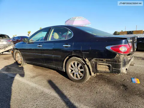 2002 Lexus Es 300 VIN JTHBF30G625004144 фото 2