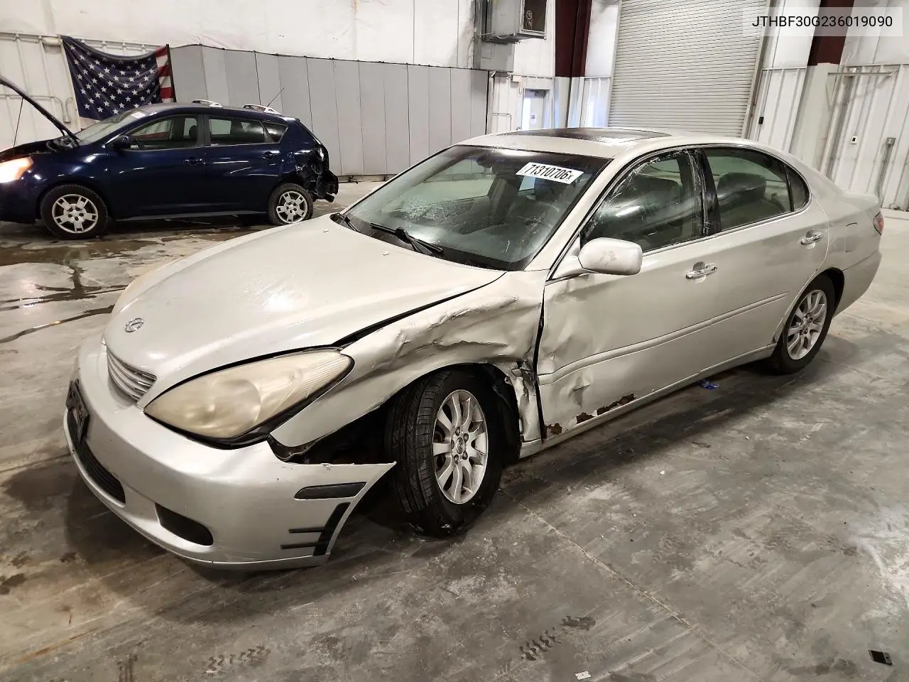 2003 Lexus Es 300 VIN JTHBF30G236019090 фото 1