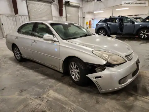 2003 Lexus Es 300 VIN JTHBF30G236019090 фото 4