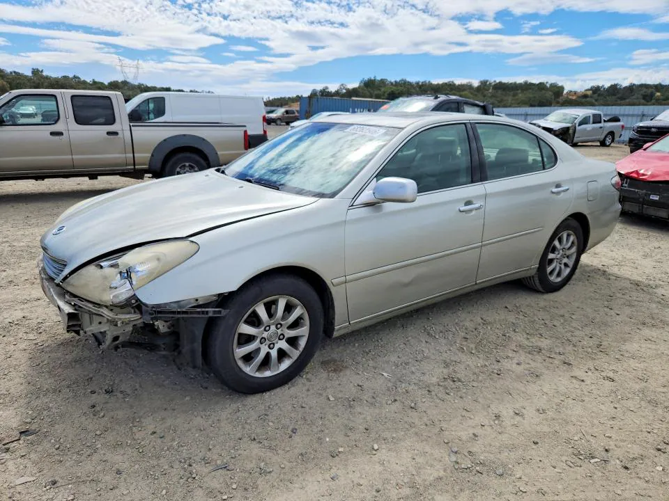 2004 LEXUS ES VIN JTHBA30G645022631 фото 1
