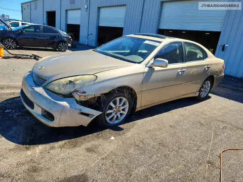 JTHBA30G445048063 Lexus ES 2004 — повреждение Передняя часть, фото до ремонта