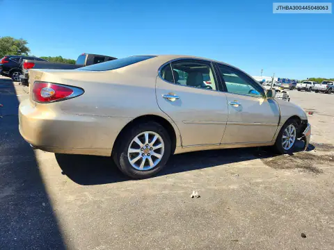JTHBA30G445048063 — 2004 Lexus ES, фото 3 с аукциона Copart, Передняя часть