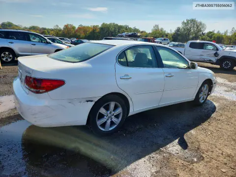 2005 Lexus Es 330 VIN JTHBA30G755056062 фото 3