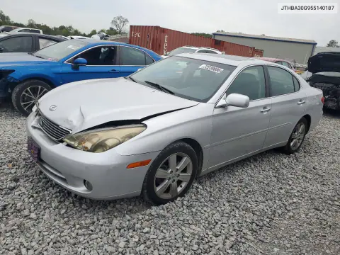 2005 Lexus Es 330 VIN JTHBA30G955140187 фото 1