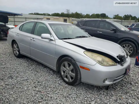 2005 Lexus Es 330 VIN JTHBA30G955140187 фото 4