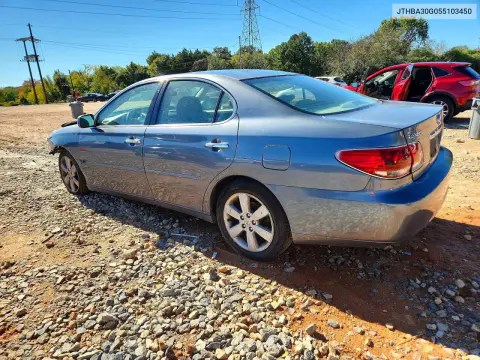 2005 Lexus Es 330 VIN JTHBA30G055103450 фото 2