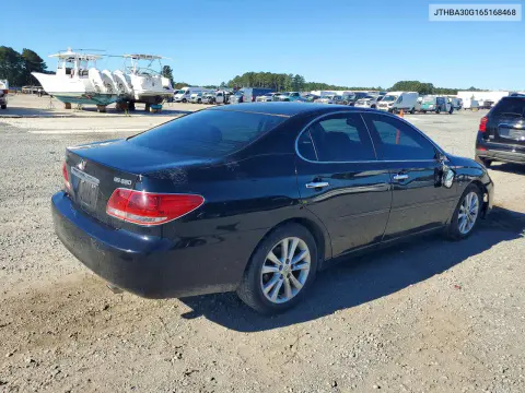 2006 Lexus Es 330 VIN JTHBA30G165168468 фото 3