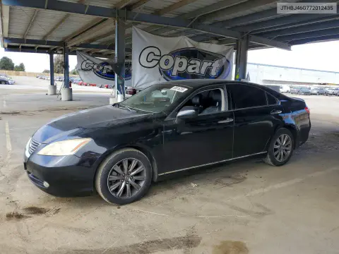 JTHBJ46G772012435 — 2007 Lexus ES, Задняя часть, фото до ремонта