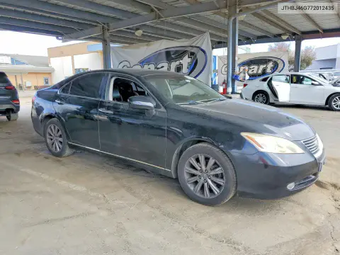 2007 Lexus Es 350 VIN JTHBJ46G772012435 фото 4