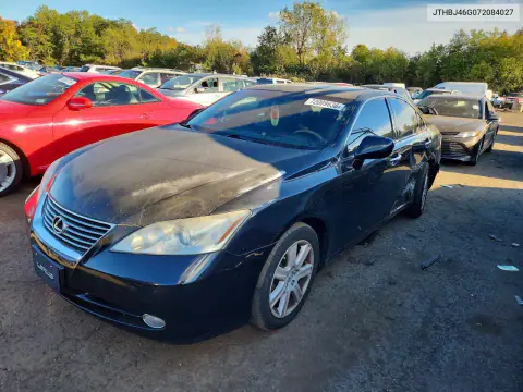 JTHBJ46G072084027 — 2007 Lexus ES, Сторона, фото до ремонта