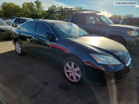2007 Lexus Es 350 VIN JTHBJ46G072084027 фото 4