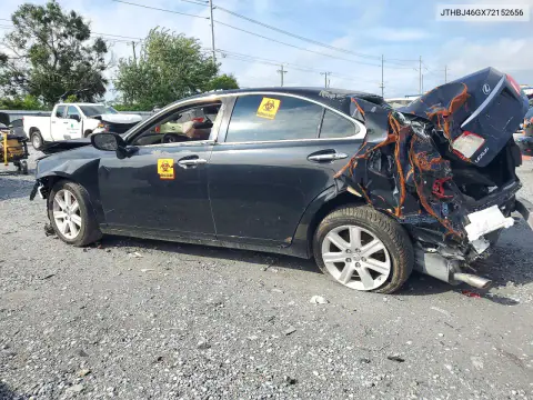 2007 Lexus Es 350 VIN JTHBJ46GX72152656 фото 2