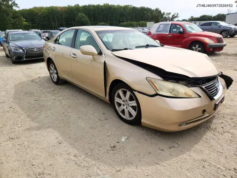 2007 Lexus Es 350 VIN JTHBJ46G972026952 фото 4