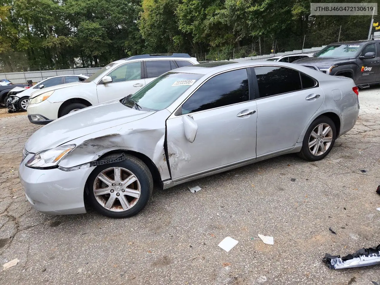 2007 Lexus Es 350 VIN JTHBJ46G472130619 фото 1