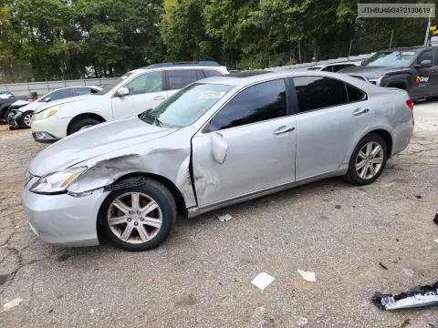 JTHBJ46G472130619 — 2007 Lexus ES, Передняя часть, фото до ремонта