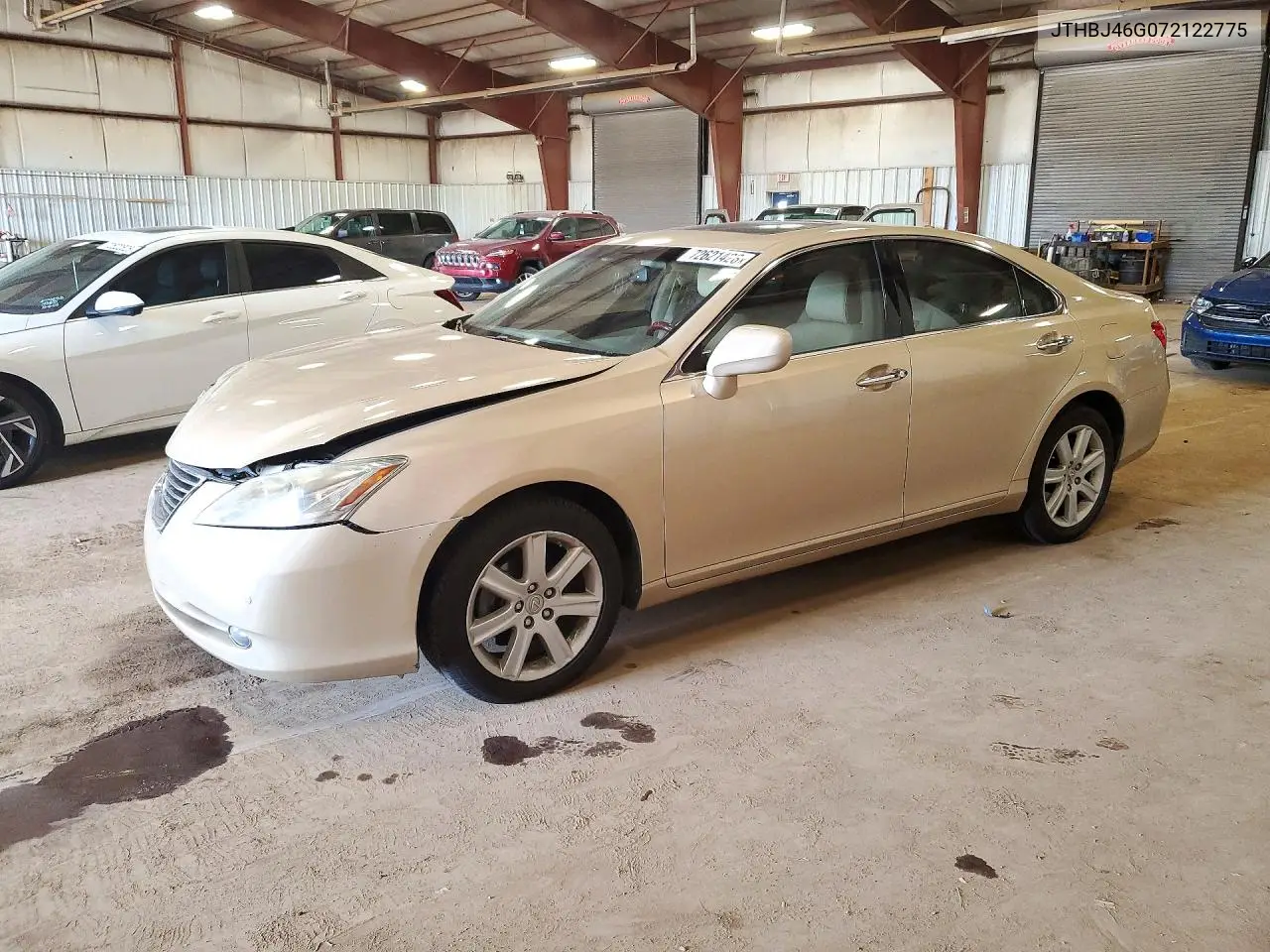 2007 Lexus Es 350 VIN JTHBJ46G072122775 фото 1