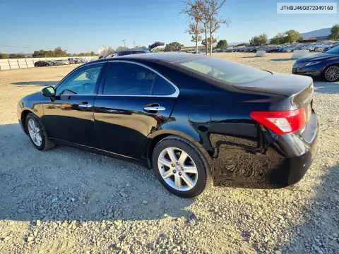 JTHBJ46G872049168 — 2007 Lexus ES, фото 2 с аукциона Copart, Задняя часть