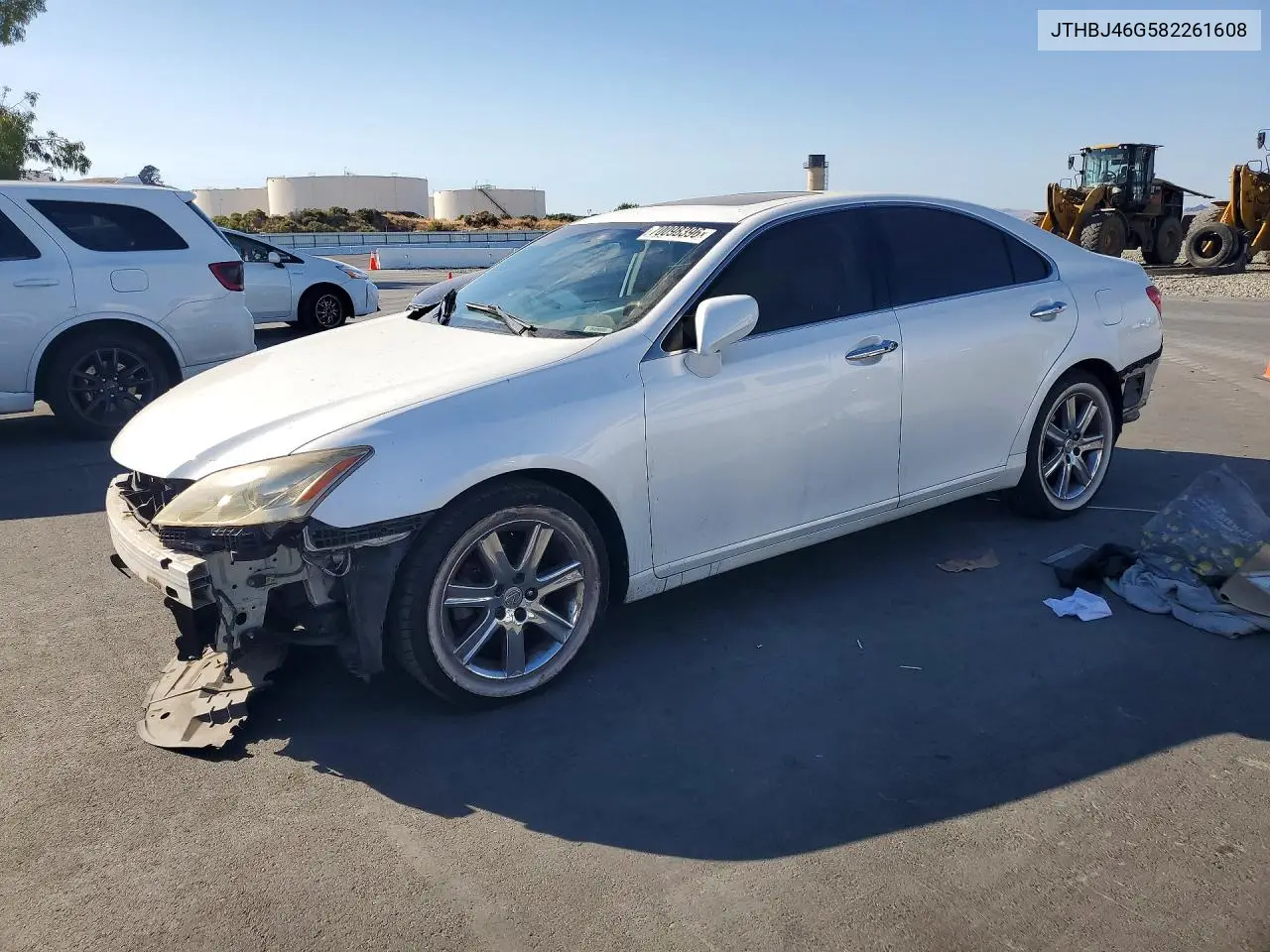 2008 Lexus Es 350 VIN JTHBJ46G582261608 фото 1