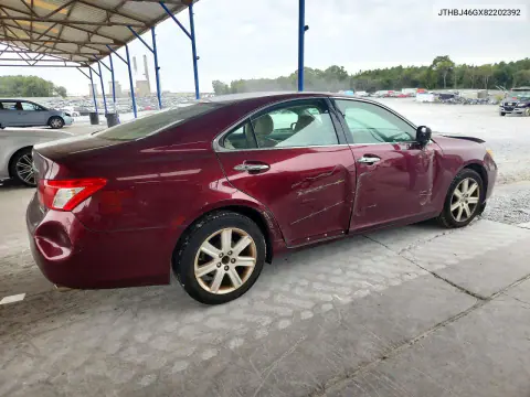 2008 Lexus Es 350 VIN JTHBJ46GX82202392 фото 3