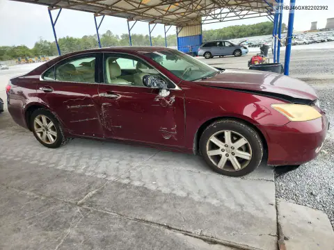 2008 Lexus Es 350 VIN JTHBJ46GX82202392 фото 4