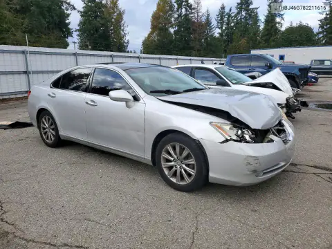 2008 Lexus Es 350 VIN JTHBJ46G782211616 фото 4