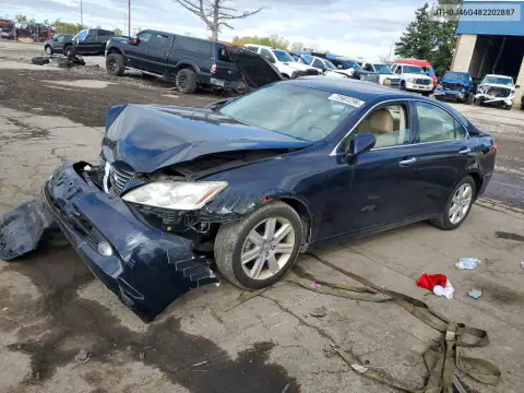 JTHBJ46G482202887 — 2008 Lexus ES, Передняя часть, фото до ремонта