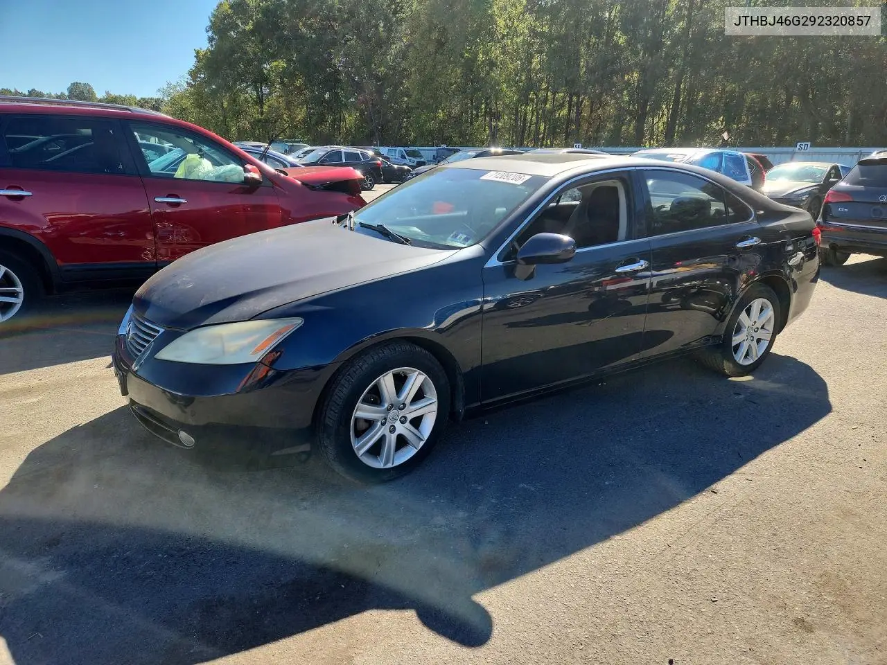 2009 Lexus Es 350 VIN JTHBJ46G292320857 фото 1