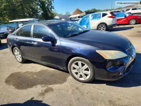 2009 Lexus Es 350 VIN JTHBJ46G292320857 фото 4