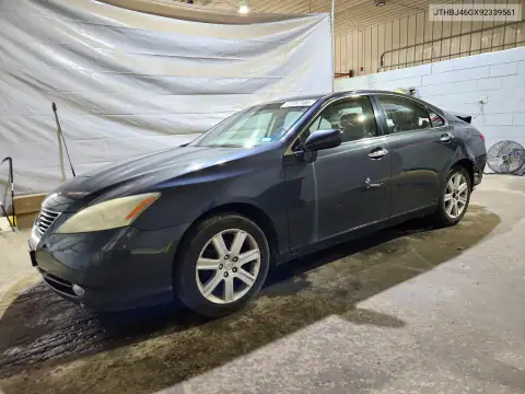 JTHBJ46GX92339561 Lexus ES 2009 — повреждение Задняя часть, фото до ремонта