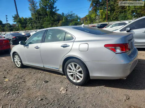 2010 Lexus Es 350 VIN JTHBK1EG6A2374180 фото 2