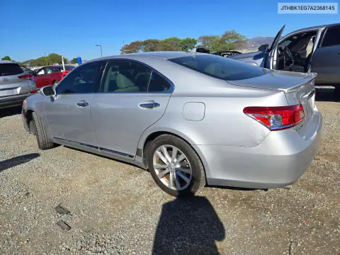 JTHBK1EG7A2368145 — 2010 Lexus ES, фото 2 с аукциона Copart, Передняя часть