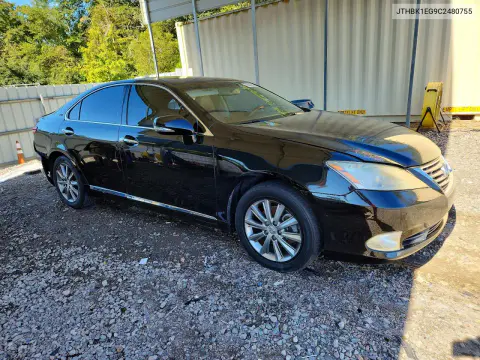 2012 Lexus Es 350 VIN JTHBK1EG9C2480755 фото 4