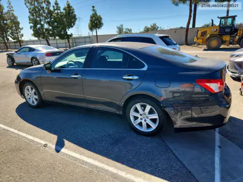 JTHBJ46G082258521 — 2012 Lexus ES, фото 2 с аукциона Copart, Задняя часть