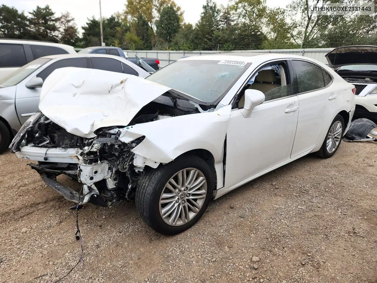 2014 Lexus Es 350 VIN JTHBK1GGXE2131443 фото 1