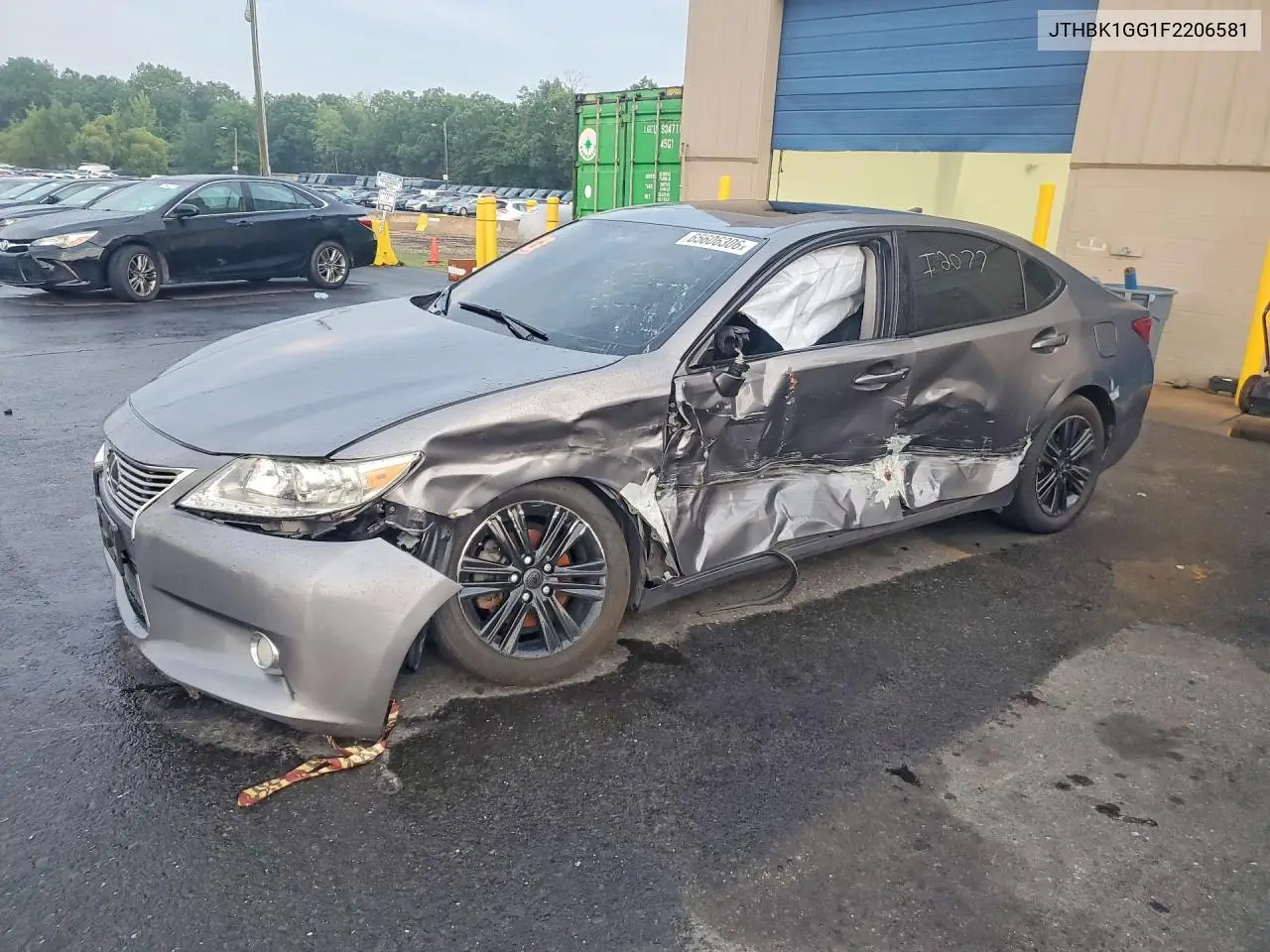 JTHBK1GG1F2206581 Lexus ES 2015 — повреждение Передняя часть, фото до ремонта
