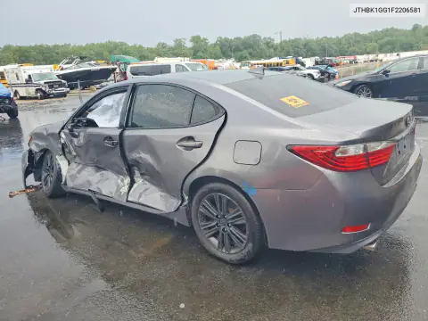 JTHBK1GG1F2206581 — 2015 Lexus ES, фото 2 с аукциона Copart 20.10.2026, Передняя часть