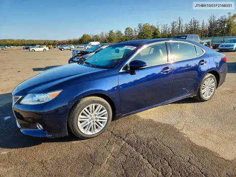 JTHBK1GG1F2168351 — 2015 Lexus ES, Мелкие вмятины и царапины, фото до ремонта
