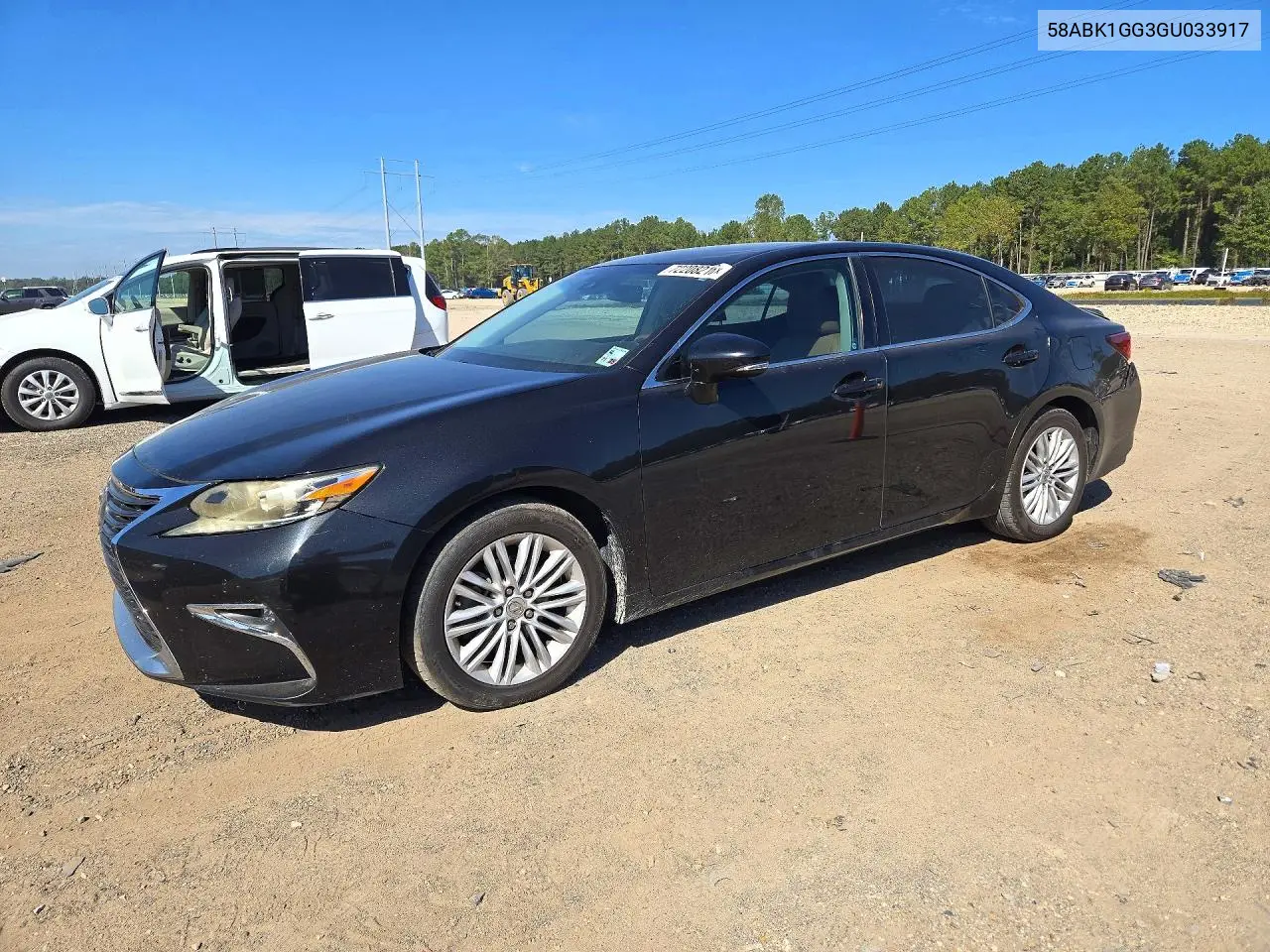 2016 Lexus Es 350 VIN 58ABK1GG3GU033917 фото 1