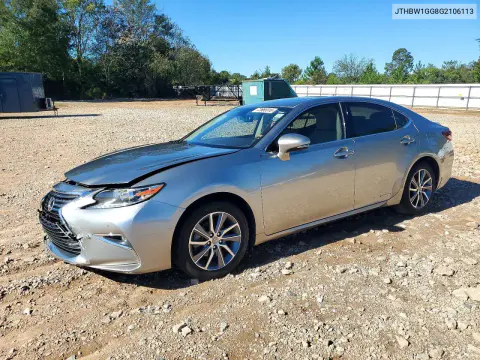 JTHBW1GG8G2106113 — 2016 Lexus ES, Передняя часть, фото до ремонта
