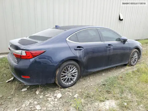 2018 Lexus Es 350 VIN 58ABK1GG5JU110018 фото 3