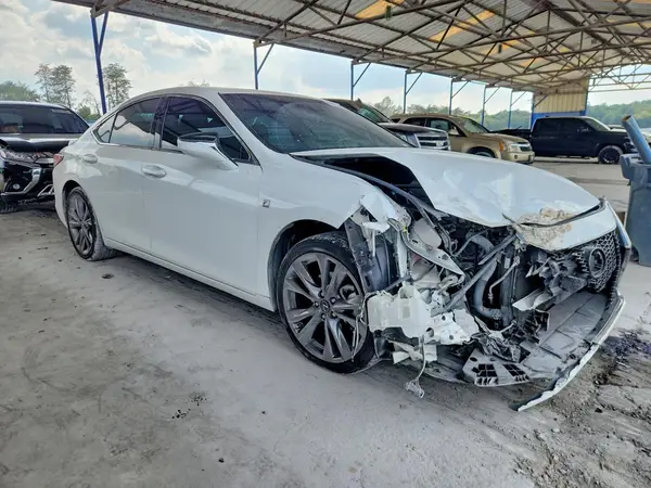 58ABZ1B13KU023752 — 2019 Lexus ES, фото 4 с аукциона Copart, Передняя часть