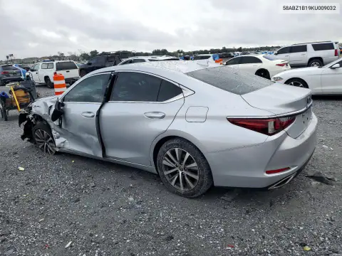 2019 Lexus Es 350 VIN 58ABZ1B19KU009032 фото 2