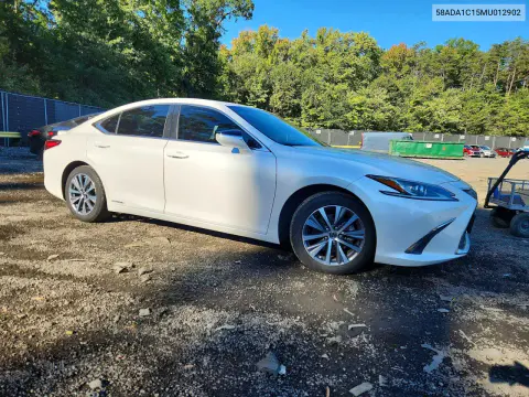 2021 Lexus Es 300H VIN 58ADA1C15MU012902 фото 4